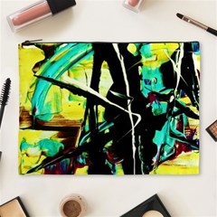 Dance Of Oil Towers 5 Cosmetic Bag (xl) by bestdesignintheworld