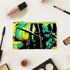 Dance Of Oil Towers 5 Cosmetic Bag (xs) by bestdesignintheworld