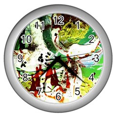 Doves Matchmaking 12 Wall Clocks (silver)  by bestdesignintheworld