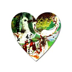 Doves Matchmaking 12 Heart Magnet by bestdesignintheworld