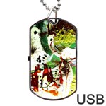 Doves Matchmaking 12 Dog Tag USB Flash (Two Sides) Back