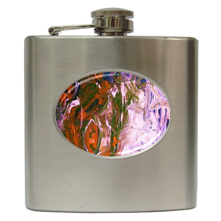 Close To Pinky,s House 12 Hip Flask (6 oz)