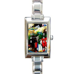 Catalina Island Not So Far 6 Rectangle Italian Charm Watch by bestdesignintheworld