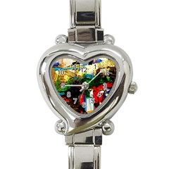 Catalina Island Not So Far 6 Heart Italian Charm Watch by bestdesignintheworld