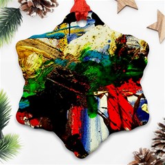 Catalina Island Not So Far 6 Snowflake Ornament (two Sides) by bestdesignintheworld