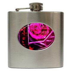 Calligraphy 2 Hip Flask (6 Oz) by bestdesignintheworld