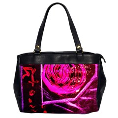 Calligraphy 2 Office Handbags (2 Sides)  by bestdesignintheworld