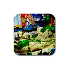 Catalina Island Not So Far 4 Rubber Square Coaster (4 Pack)  by bestdesignintheworld