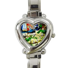 Catalina Island Not So Far 4 Heart Italian Charm Watch by bestdesignintheworld