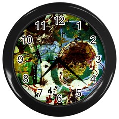 Doves Matchmaking 1 Wall Clocks (black) by bestdesignintheworld