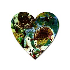 Doves Matchmaking 1 Heart Magnet by bestdesignintheworld