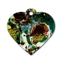 Doves Matchmaking 1 Dog Tag Heart (two Sides) by bestdesignintheworld