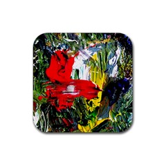 Bow Of Scorpio Before A Butterfly 2 Rubber Coaster (square)  by bestdesignintheworld