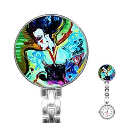 Woman Spirit Stainless Steel Nurses Watch by bestdesignintheworld