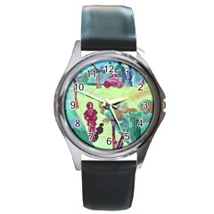 Trail 1 Round Metal Watch by bestdesignintheworld