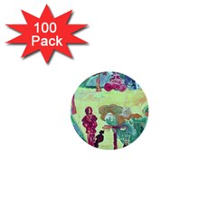 Trail 1 1  Mini Buttons (100 Pack)  by bestdesignintheworld