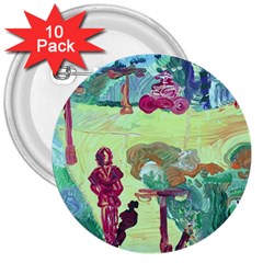 Trail 1 3  Buttons (10 Pack)  by bestdesignintheworld