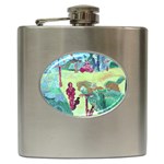 Trail 1 Hip Flask (6 oz) Front