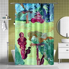 Trail 1 Shower Curtain 48  X 72  (small)  by bestdesignintheworld