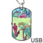 Trail 1 Dog Tag USB Flash (Two Sides) Front