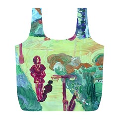 Trail 1 Full Print Recycle Bags (l)  by bestdesignintheworld