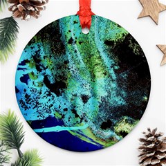 Blue Options 6 Ornament (round) by bestdesignintheworld