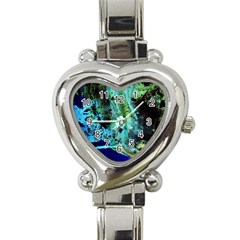 Blue Options 6 Heart Italian Charm Watch by bestdesignintheworld