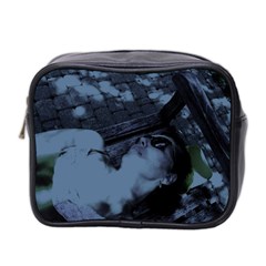 ?? ???????? - On A Bench Mini Toiletries Bag 2-side by bestdesignintheworld