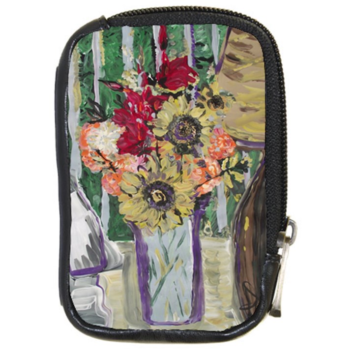 Sunflowers And Lamp Compact Camera Cases