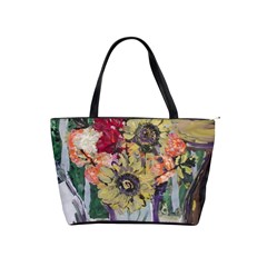 Sunflowers And Lamp Shoulder Handbags by bestdesignintheworld