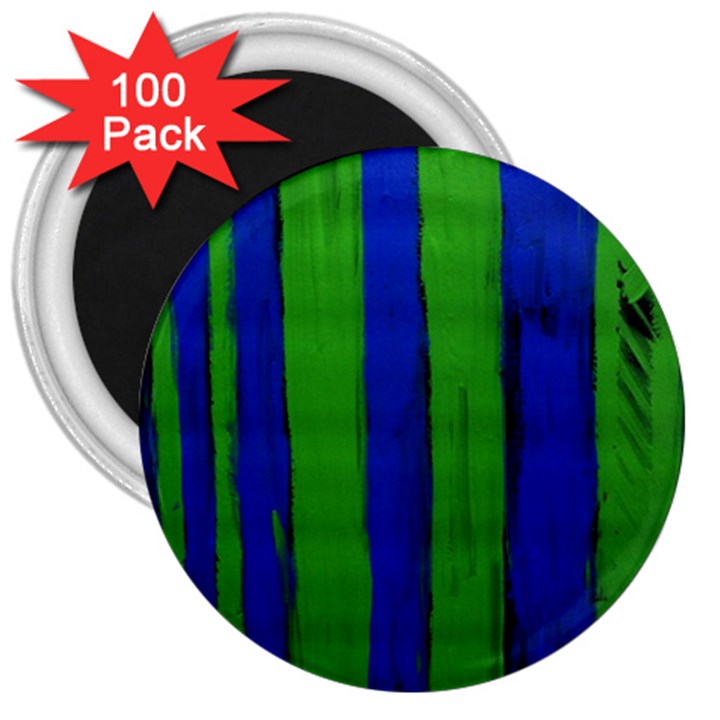 Stripes 3  Magnets (100 pack)