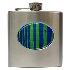 Stripes Hip Flask (6 Oz) by bestdesignintheworld