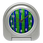 Stripes Travel Alarm Clocks Front