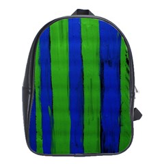 Stripes School Bag (large) by bestdesignintheworld