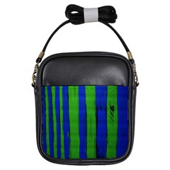 Stripes Girls Sling Bags by bestdesignintheworld