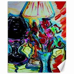 Still Life With Two Lamps Canvas 16  X 20   by bestdesignintheworld