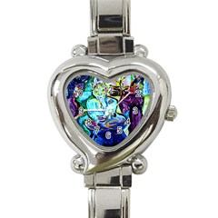 Old Light And New Light Heart Italian Charm Watch by bestdesignintheworld