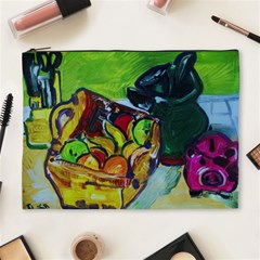 Still Life With A Pig Bank Cosmetic Bag (xl) by bestdesignintheworld