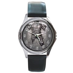 Han Solo Round Metal Watch