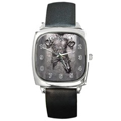 Han Solo Square Metal Watch