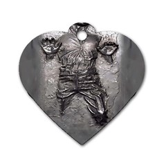 Han Solo Dog Tag Heart (One Side)