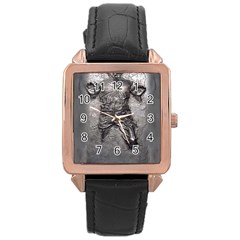 Han Solo Rose Gold Leather Watch 