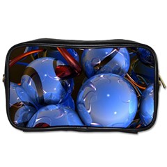 Spheres With Horns 3d Toiletries Bags 2-side