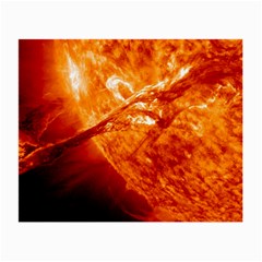 Spectacular Solar Prominence Small Glasses Cloth (2-side) by Sapixe