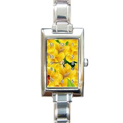 Springs First Arrivals Rectangle Italian Charm Watch by Sapixe