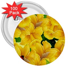 Springs First Arrivals 3  Buttons (100 Pack)  by Sapixe