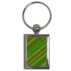 Stripes Course Texture Background Key Chains (rectangle) 