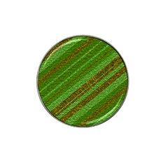 Stripes Course Texture Background Hat Clip Ball Marker by Sapixe