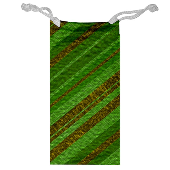 Stripes Course Texture Background Jewelry Bag