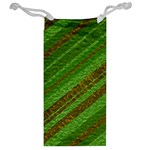 Stripes Course Texture Background Jewelry Bag Back